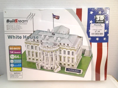 White House 3-D Puzzle BD-B025 - Image 1 of 4