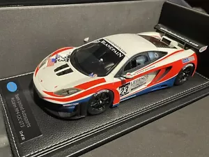 1/18 Peako Mclaren MP4 12C GT3 Blancpain Monza 2012 United Autosports #23 New - Picture 1 of 5