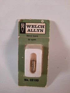 Nuovo vecchio stock Welch Allyn n. 02100 Lampadina per 11500 Strumento nos - Foto 1 di 2