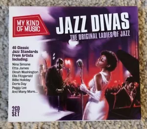 JAZZ DIVAS 2 x CD SOUL BLUES ELLA SIMONE JAMES HOLIDAY DAY LEE LOVE THE & A 1 NM - Picture 1 of 5