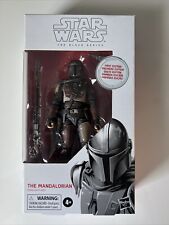 STAR WARS HASBRO BLACK SERIES THE MANDALORIAN FIRST EDITION WHITE BOX WITH CASE