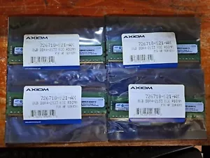 Memoria RAM servidor Axiom 32 GB 4x 8 GB 1Rx4 PC4-17000R DDR4 2133 MHz ECC REG RDIMM - Imagen 1 de 4