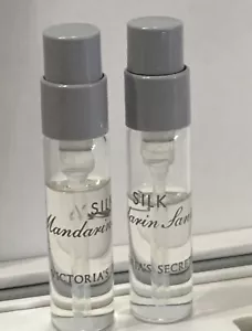 SILK Mandarin Santal Victoria Secret Intimes Parfum 2Mini edp Sprays .05oz each - Picture 1 of 5