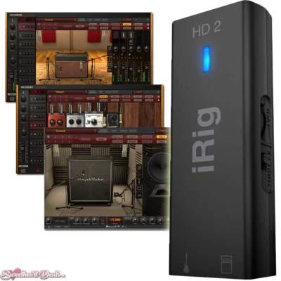 IK Multimedia iRig HD 2 - Guitar Audio Recording Interface for iOS, Mac and PC - Image 1 of 4