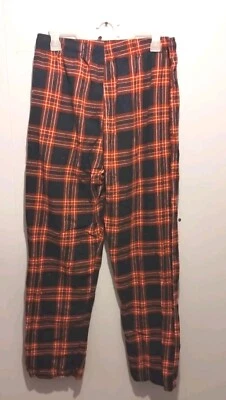 NEW ENGLAND PATRIOTS Blue and Red Sleep PLAID Pajama Lounge Pants Mens M Pre-own Foto 1 de 4