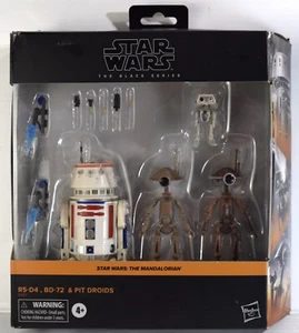 STAR WARS THE MANDALORIAN Black Series Action Figures - R5-D4 BD-72 & Pit Droids - Picture 1 of 11