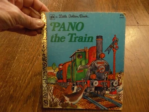 Vtg Pano The Train Little Golden Book 1979 Fifth 5th Printing # 210-1 Childrens - Picture 1 of 10
