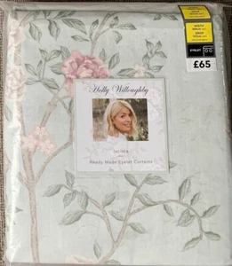 Dunelm Holly Willoughby Jacinta Sage (Light Green) Curtains - 66"x54", 90"x54" - Picture 1 of 11