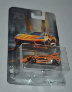 MATCHBOX MOVING PARTS 70 YEARS SPECIAL EDITION 2020 CHEVY CORVETTE SATIN ORANGE - Picture 1 of 5