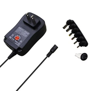 AC/DC MAINS POWER ADAPTOR/SUPPLY/PSU/CHARGER 1500MA/1A 3V/4.5V/5V/6V/7.5V/9V/12V - Picture 1 of 3
