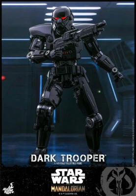 Hot Toys TMS032 1/6 The Mandalorian Armor Dark Trooper Action Figure Soldier Toy - Image 1 of 4