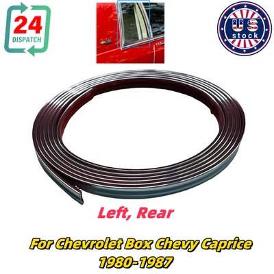  Chrome Window Trim Refresh Kit 1/4 For 1980-1987 Chevrolet Box Chevy Caprice  - Изображение 1 из 4