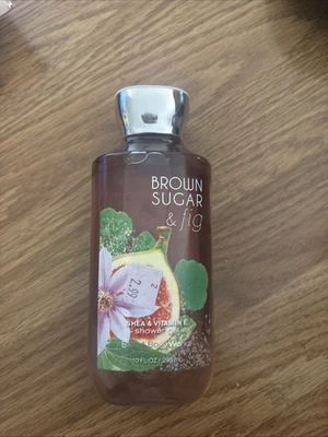 Bath & Body Works Brown Sugar & Fig Shower Gel 10 oz / 295 ml - NEW - Image 1 of 2