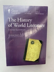 The History of World Literature: Great Courses DVDs & Guidebook - Sealed - Foto 1 di 11