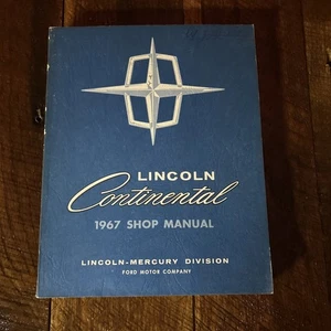 Vintage 1967 Ford Lincoln Continental Shop Manual - Picture 1 of 11