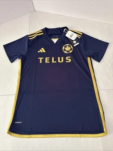 Adidas Women’s Regular Fit Vancouver Whitecaps FC 24/25 Jersey Size:L IP5975 NWT - Picture 1 of 7