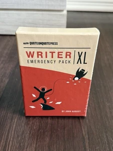 Writer Emergency Pack XL - John August - Quote Unquote Press 2023 - Foto 1 di 2