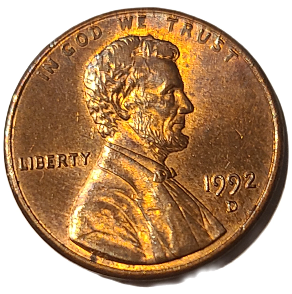 Lincoln Memorial Penny 1992 Uncertified US Coin Errors for sale | eBay