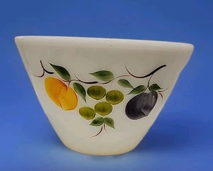 Fire King GAY FAD Fruit Harvest Splash Proof Mixing Bowl 6 Oven Ware Anchor USA - Picture 1 of 7