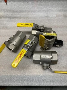 Apollo 2" Ball Valve 1500# WOG Stainless Steel CF8M with lock out device NEW - Picture 1 of 5