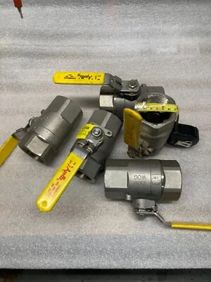 Apollo 2" Ball Valve 1500# WOG Stainless Steel CF8M with lock out device NEW - Image 1 of 4