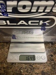 2025 Topps Chrome Black Baseball HEAVY BOX - Factory Sealed HEAVY BOX - Picture 1 of 4