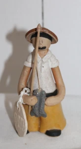 Figura Aguamiel Miel Agua Pescador Venezuela 4.25" Alto - Imagen 1 de 6