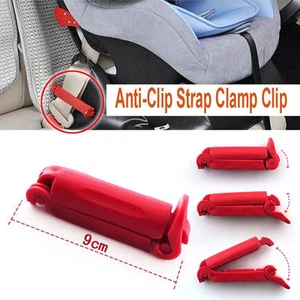 Child Car Seat Baby Auto Safety Kits Belt Fitted Non Anti-Clip Strap Clamp B_i4 - Picture 1 of 4