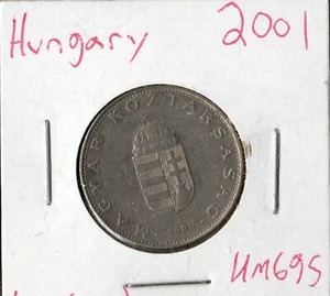 Moneda Hungría 10 Forint 2001 KM695 - Imagen 1 de 2