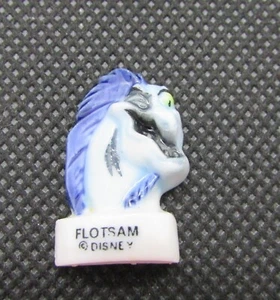 Fève plate série la petite sirène " FLOTSAM " Disney #G60 - Imagen 1 de 2