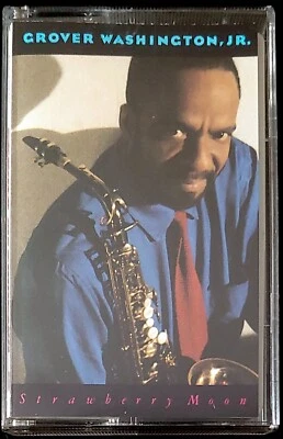 GROVER WASHINGTON, JR. – STRAWBERRY MOON – CASSETTE – EX CONDITION - Image 1 of 3