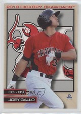 2013 Brandt Hickory Crawdads Joey Gallo #27