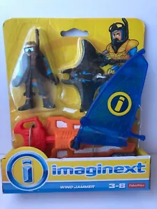 Fisher-Price Imaginext Wind Jammer with Diver & Manta Ray Playset NIP - Picture 1 of 2