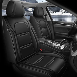 For TOYOTA Prius 2003-2015 Pu Leather Car 5-Seat Cover Front Rear Cushion Pad - Picture 1 of 13
