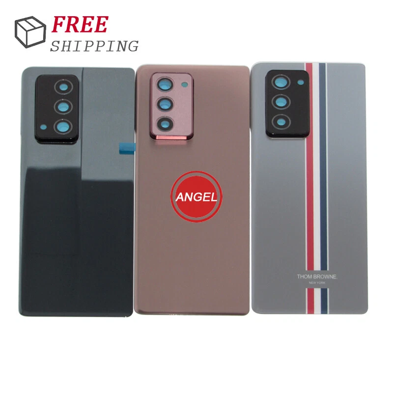 后电池门 + Camer 玻璃镜头保护套 适用于三星 Galaxy Z 折叠 1 2 3 4 5 6 — 第 1/4 张图片