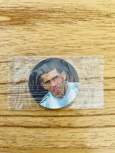 2006 Carlos Tevez RARO SELLADO PAQUETE TRANSPARENTE Disco Pog Card Argentina - Imagen 1 de 5