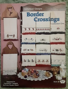 CANTERBURY DESIGNS BORDER CROSSINGS Craft Sewing Project Book (H) - Picture 1 of 3
