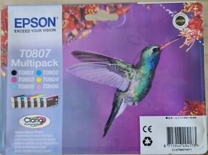 Genuine Original Epson Hummingbird Multipack Ink Cartridges x 5