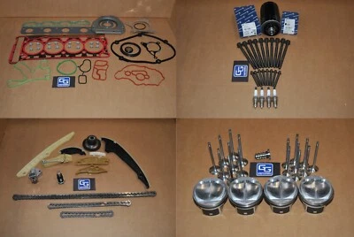 Pistone VW Audi 1,8 TFSI kit di riparazione kit guarnizioni completo CDH CDA