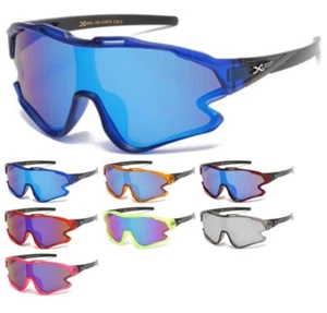 X-Loop Kids Shield Wrap Around Sunglasses (KG-X3678) *NEW* *FREE Shipping* - Picture 1 of 15