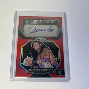 2023 Panini Prizm Sensational Signatures Auto #SN-JGR Juventud Guerrera Red /99 - Picture 1 of 4