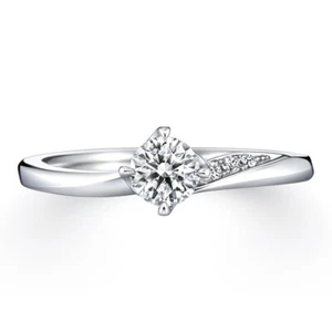 14K White Gold Ring 0.60 Ct Round Cut Certified Lab Grown Diamond 4 5 6 - Picture 1 of 9