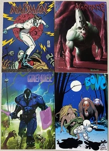 WIZARD CREATORS PORTFOLIO PROMO CARD SET (4), ALLRED, SMITH, NELSON, WAGNER, NM - Picture 1 of 2