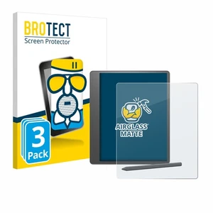 3x Verre Mat Protecteur d'écran pour Amazon Kindle Scribe 2024 Antireflet - Photo 1/7