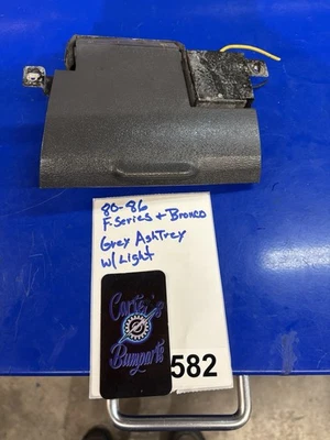 1980 1983 1984 1986 Ford f150 f250 f350 Bronco Cinzeiro Bandeja Cinza FUNCIONA - Imagem 1 de 2