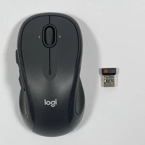 Logitech M510 Wireless Computer Mouse – Comfortable Shape with USB Unifying - Zdjęcie 1 z 5