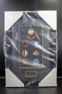 REVENGE OF THE SITH EPISODE III PIN STAR WARS DARTH VADER SET FRAME RARE - Picture 1 of 6