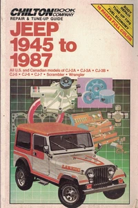 Chilton Repair Manual: Jeep 1945-1987 - Picture 1 of 1