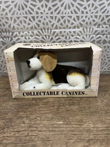 VTG 1997 Realistic Stuffins Plush Beagle License No K-9 Toy Sitting Imaginary - Picture 1 of 5