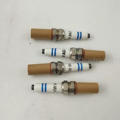 Bujías de iridio 4 piezas 04E905612 nuevas para VW Jetta Audi A3 1,4 L Foto 1 de 4